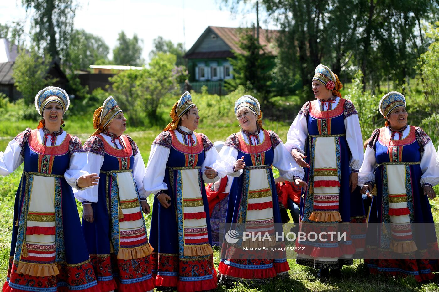 Русский народный праздник "Каравон" в Казани