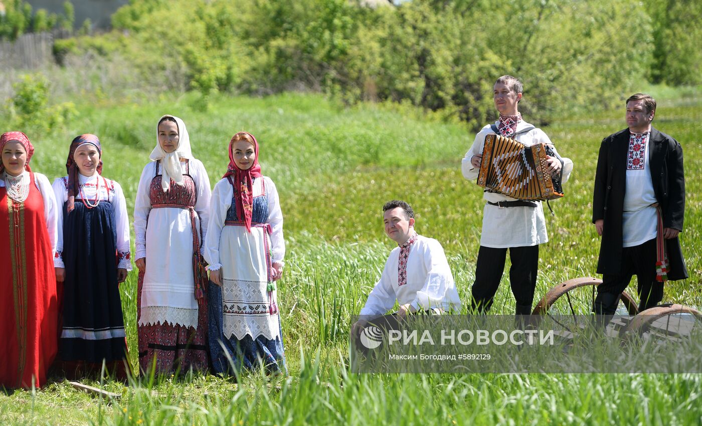 Русский народный праздник "Каравон" в Казани