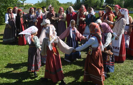 Русский народный праздник "Каравон" в Казани