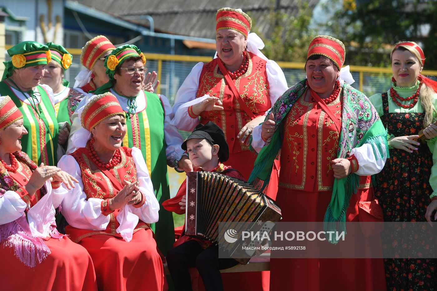 Русский народный праздник "Каравон" в Казани