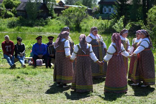 Русский народный праздник "Каравон" в Казани