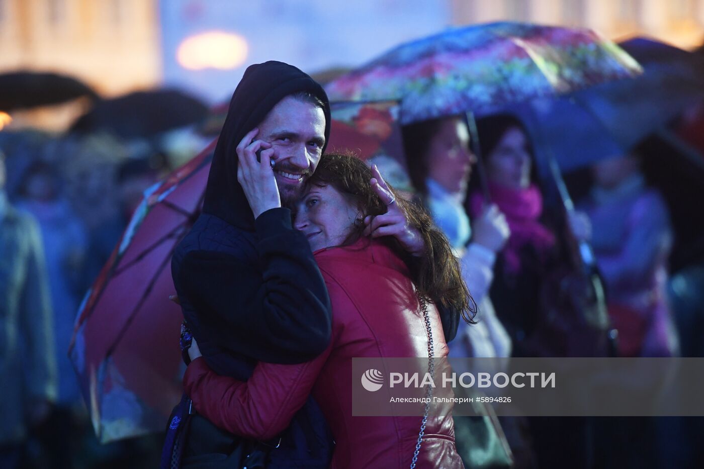 Празднование дня города в Санкт-Петербурге