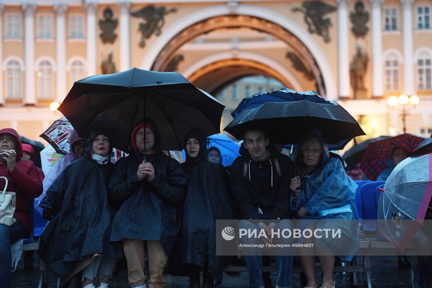 Празднование дня города в Санкт-Петербурге