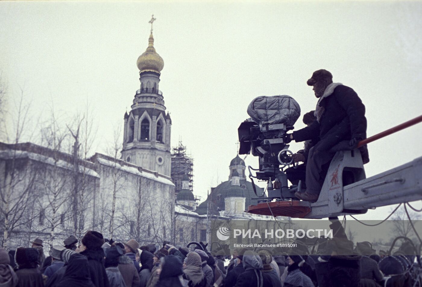 Съемки фильма "Дядюшкин сон"