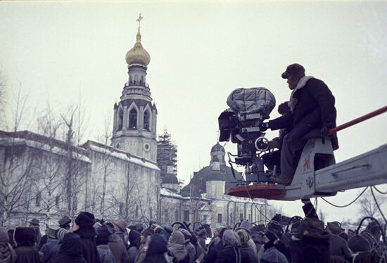 Съемки фильма "Дядюшкин сон"