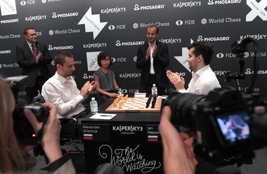 Шахматы. Гран-При Москвы. Финал 