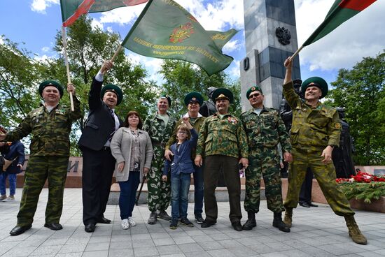 Празднование Дня пограничных войск РФ