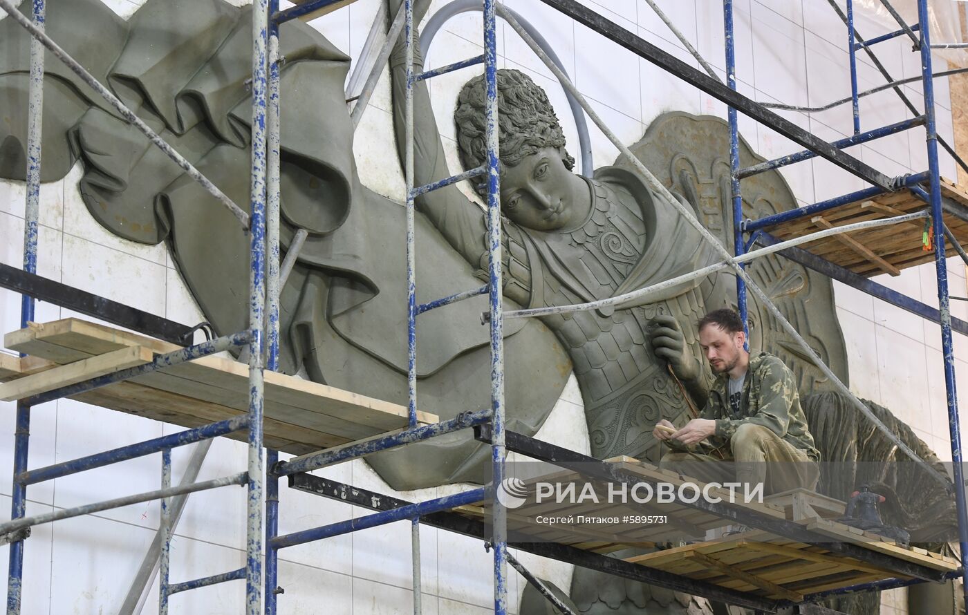 Изготовление элементов убранства для Главного храма ВС РФ