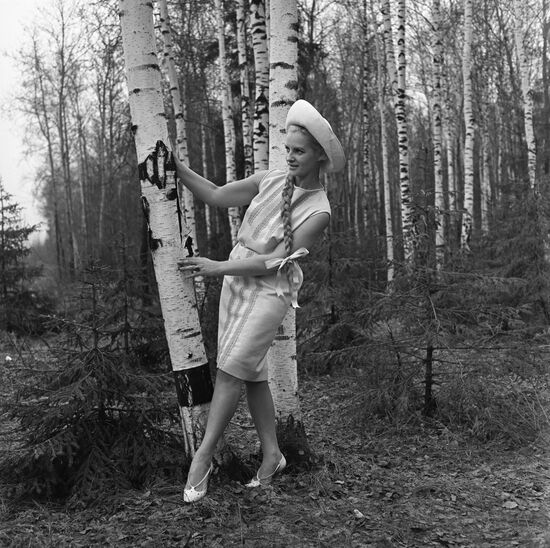 Коллекция женской одежды "Весна-лето" 1966 года