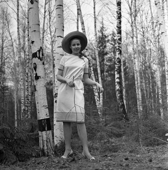 Коллекция женской одежды "Весна-лето" 1966 года