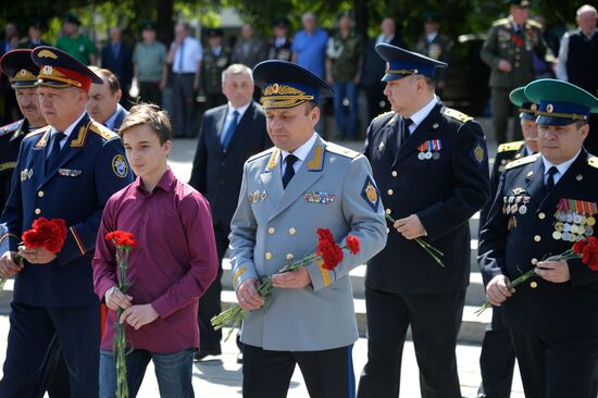 Празднование Дня пограничных войск в регионах России