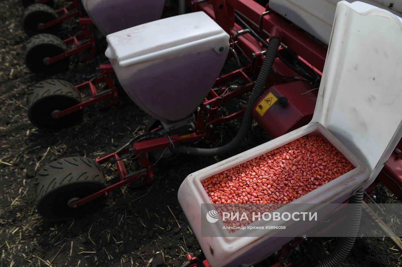 Посевная в Новосибирской области 