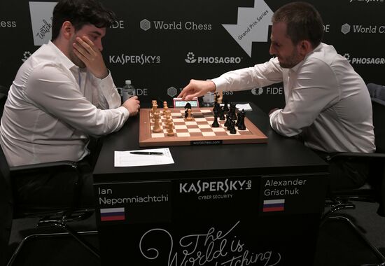 Шахматы. Гран-При Москвы. Финал. Второй день