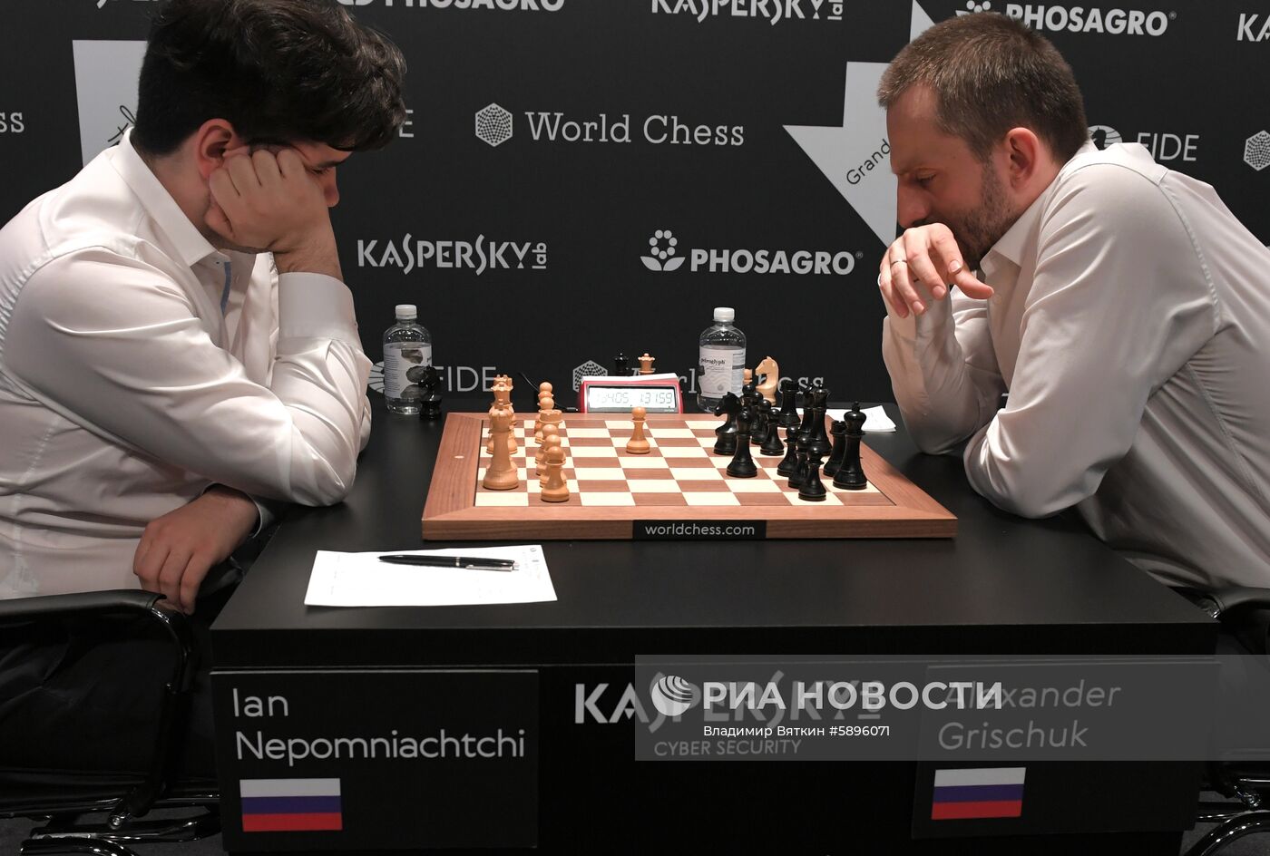 Шахматы. Гран-При Москвы. Финал. Второй день