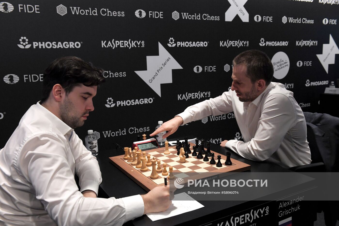Шахматы. Гран-При Москвы. Финал. Второй день