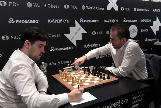 Шахматы. Гран-При Москвы. Финал. Второй день