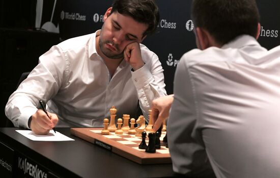 Шахматы. Гран-При Москвы. Финал. Второй день Шахматы. 