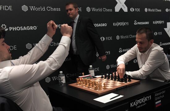 Шахматы. Гран-При Москвы. Финал. Второй день
