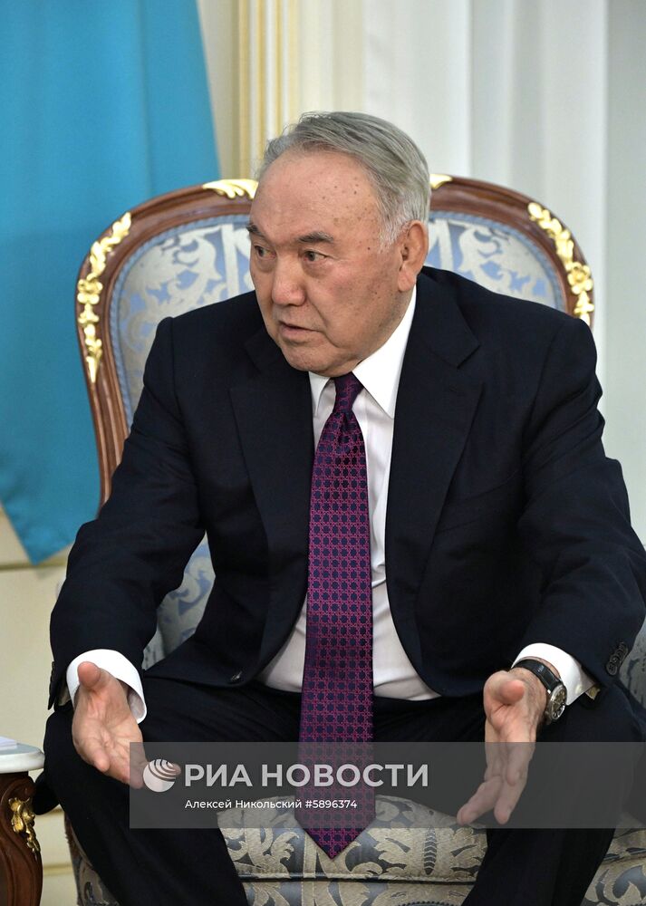 Визит президента РФ В. Путина в Казахстан