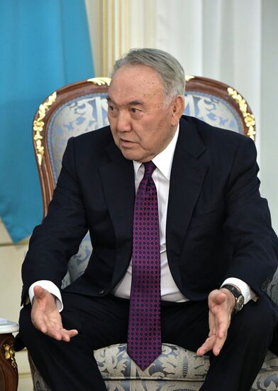 Визит президента РФ В. Путина в Казахстан 