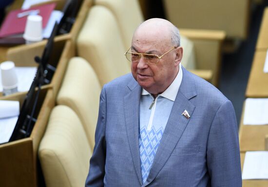 Пленарное заседание Госдумы РФ