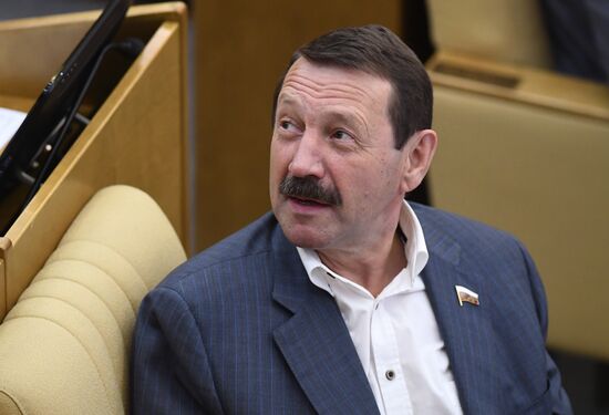 Пленарное заседание Госдумы РФ