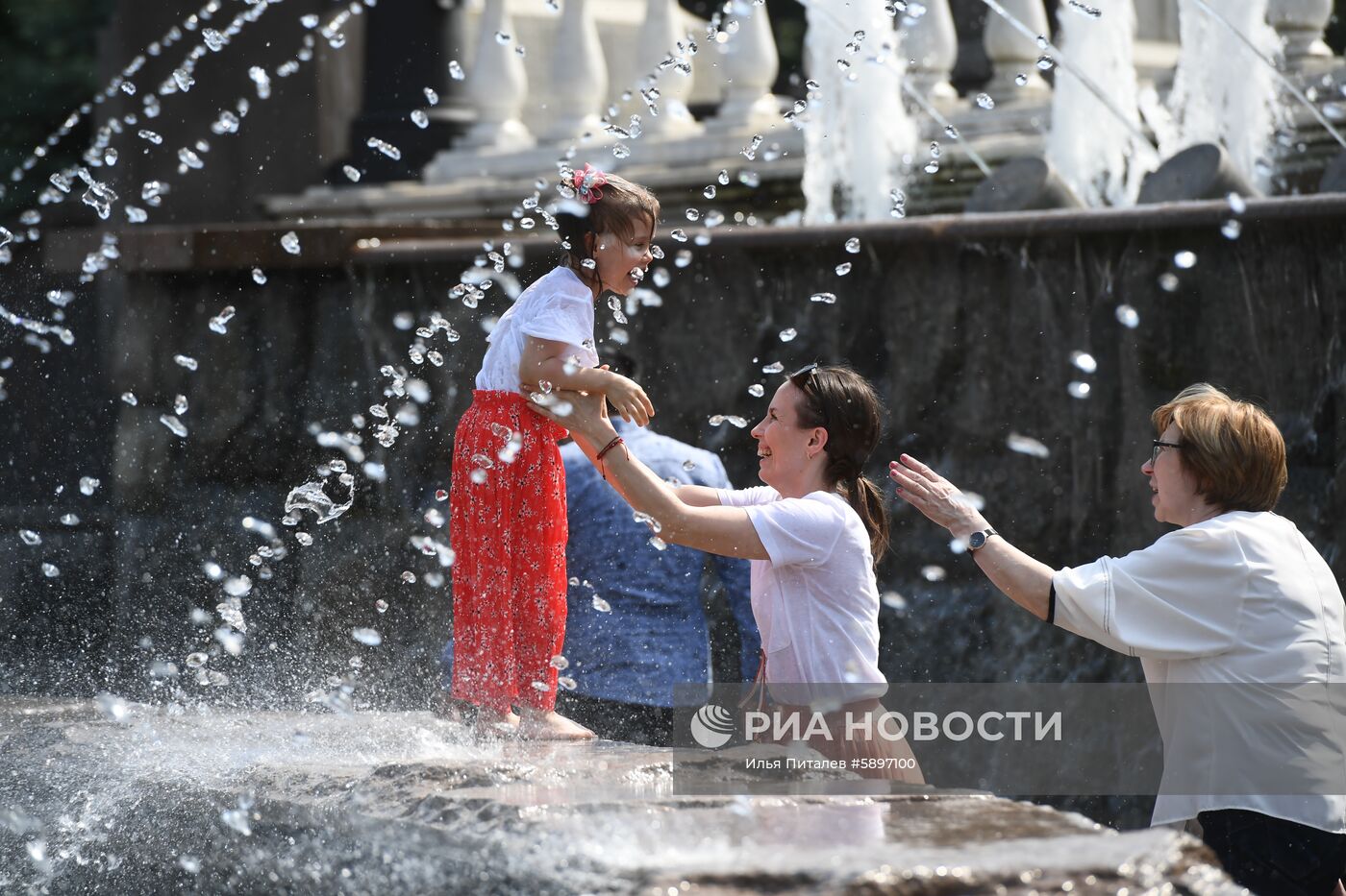 Жара в Москве