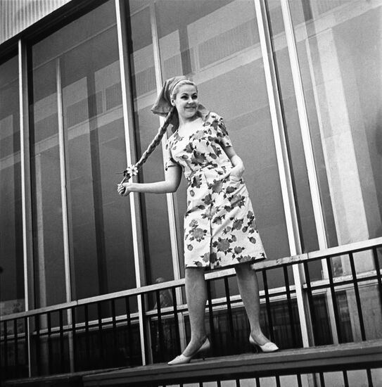 Коллекция женской одежды "Весна-лето" 1966 года