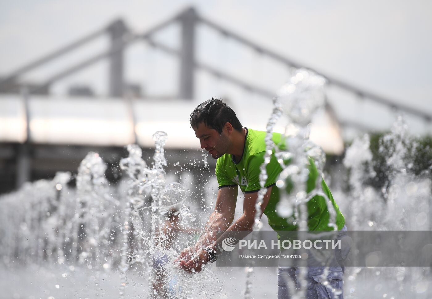 Жара в Москве