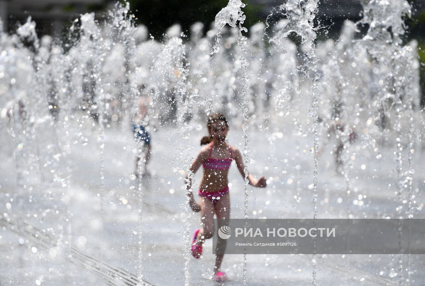 Жара в Москве