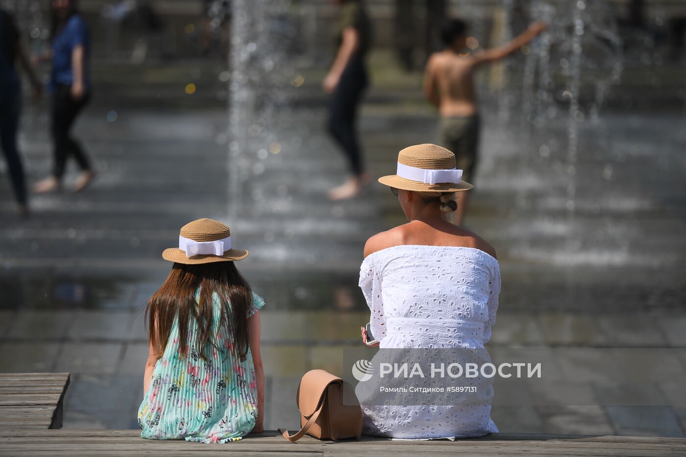 Жара в Москве