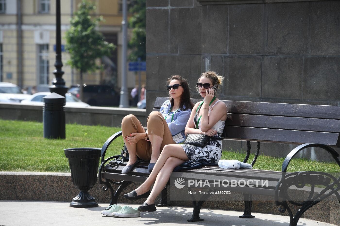 Жара в Москве