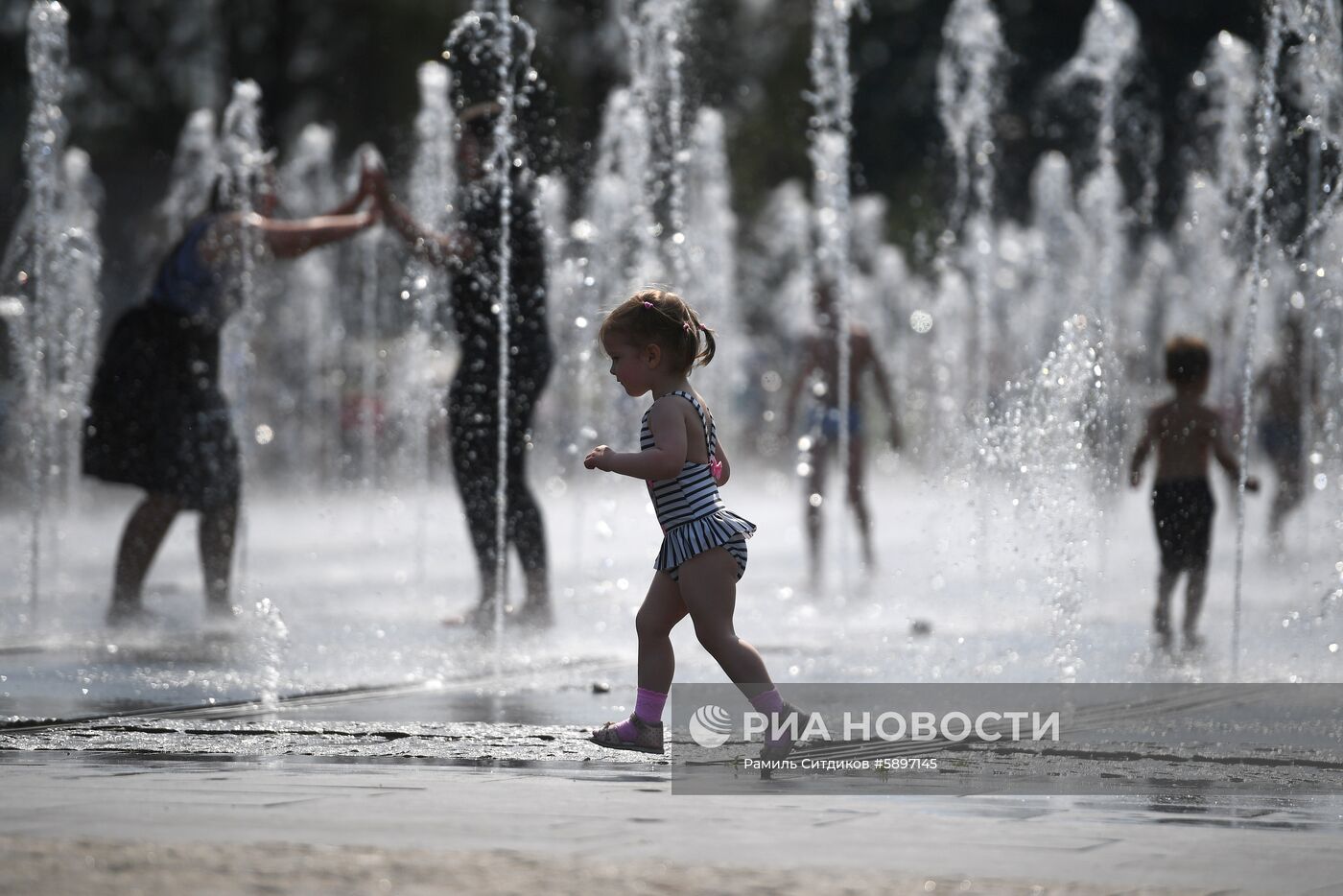 Жара в Москве