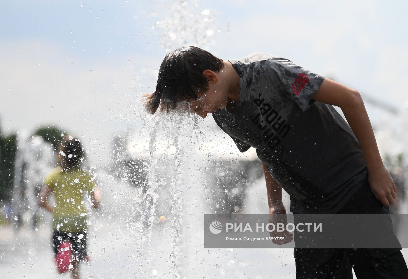 Жара в Москве