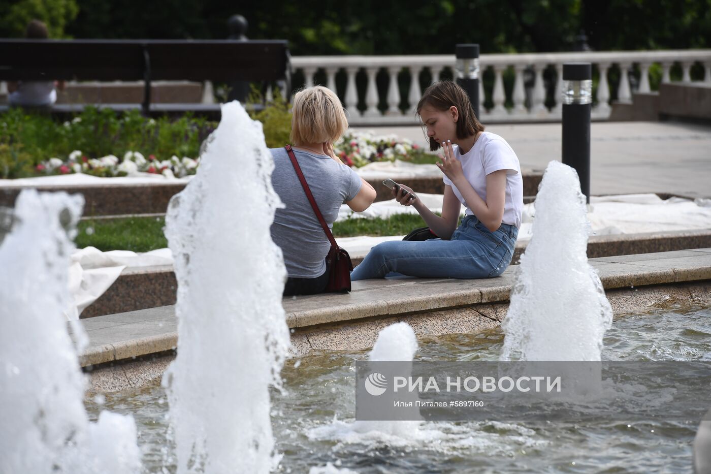 Жара в Москве