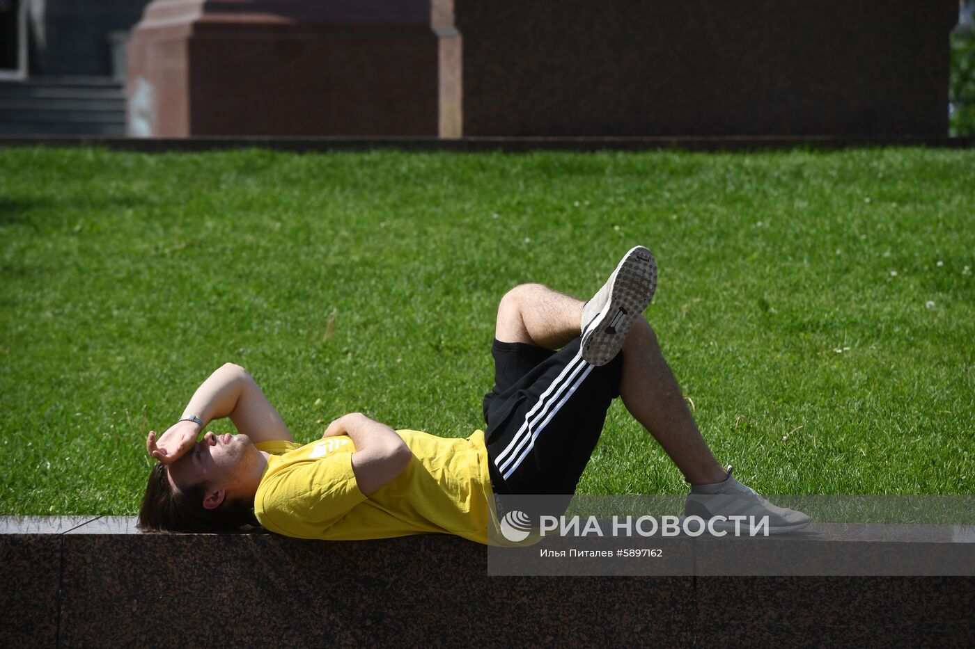 Жара в Москве