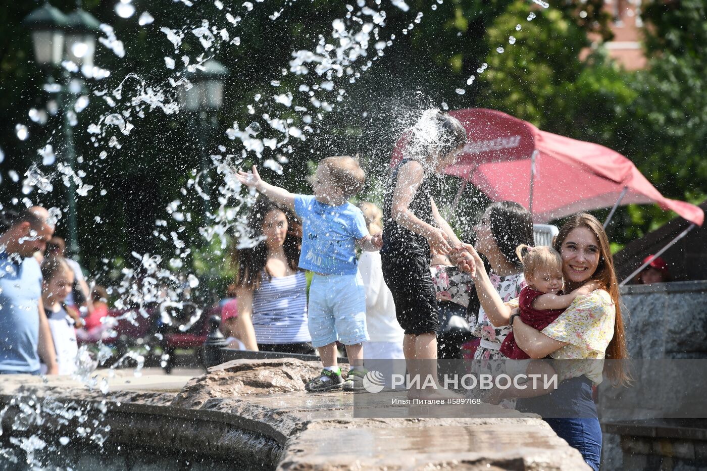 Жара в Москве