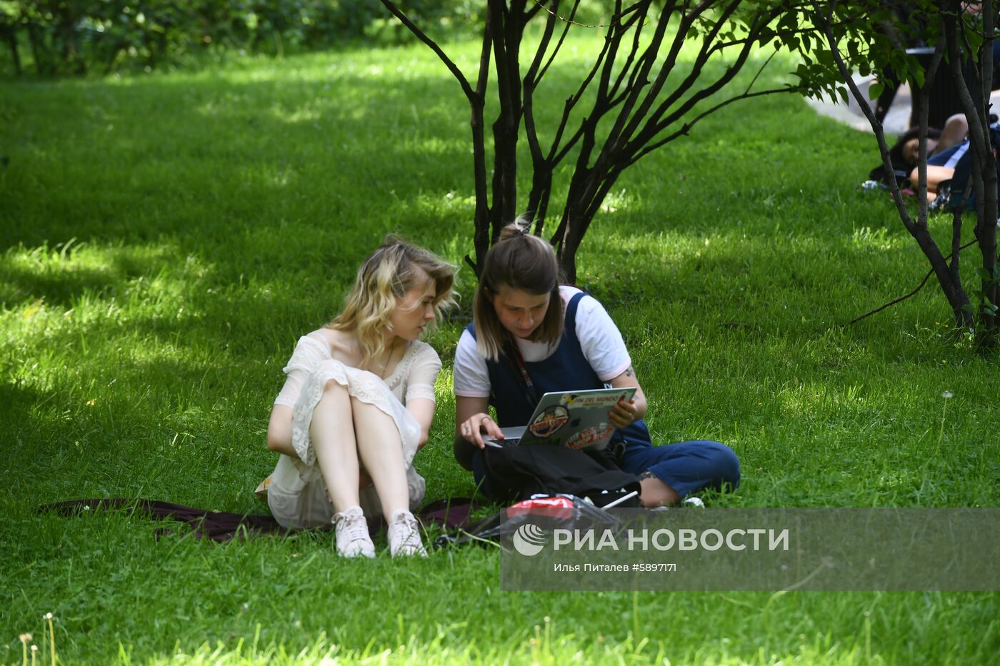 Жара в Москве