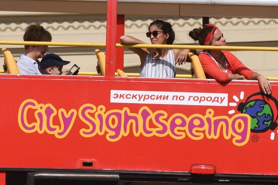 Жара в Москве