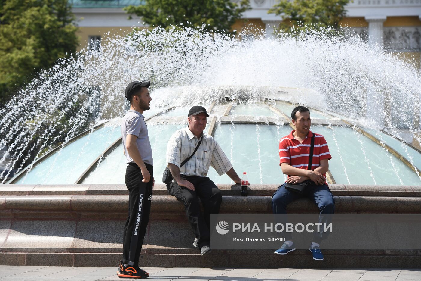 Жара в Москве