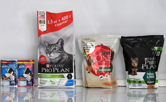 Фабрика компании Nestlе по производству кормов для домашних животных