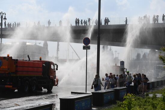 Жара в Москве