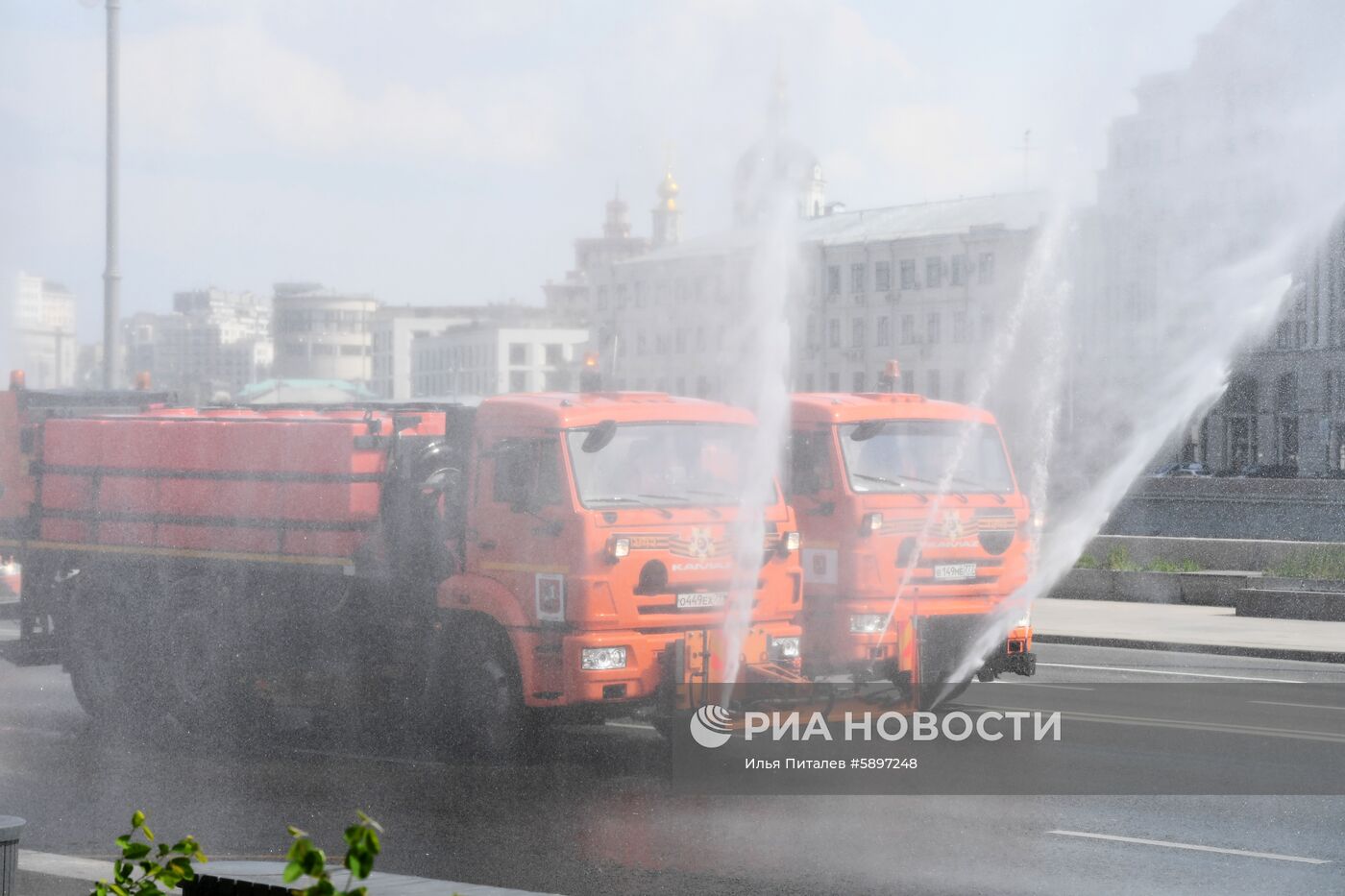 Жара в Москве