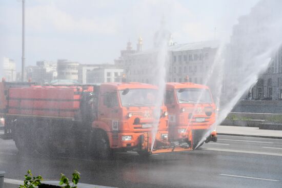 Жара в Москве
