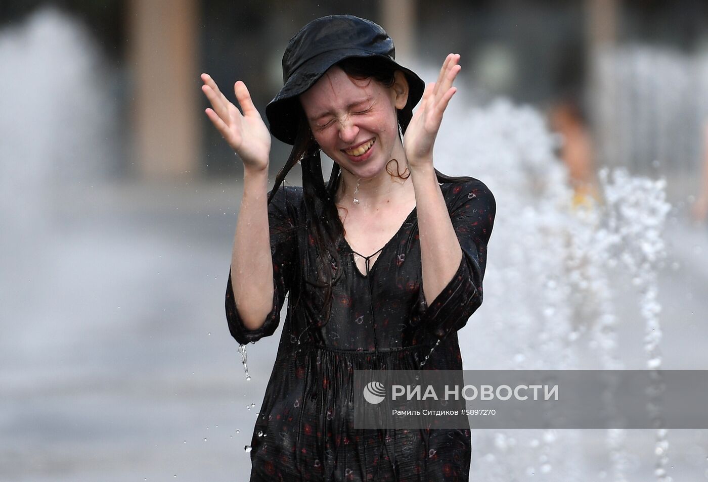 Жара в Москве