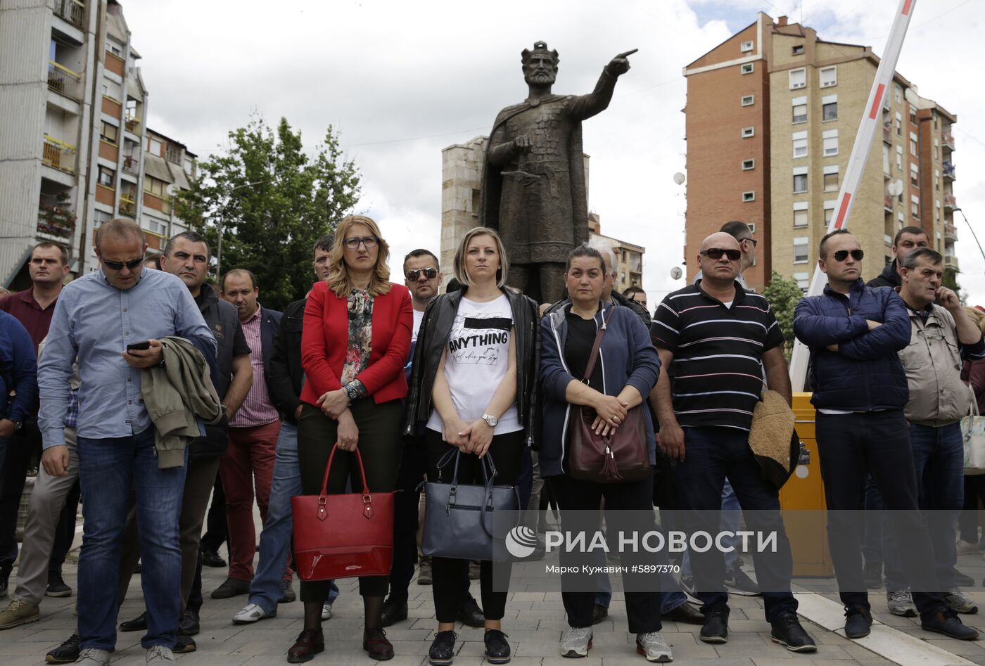 Акция против действий Приштины в Косово