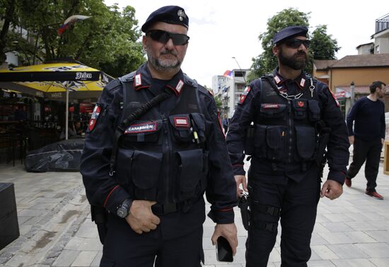 Акция против действий Приштины в Косово