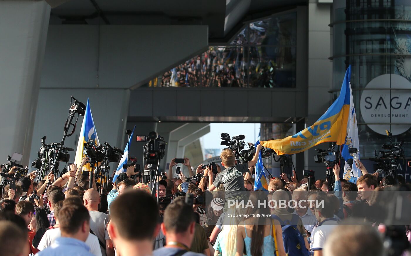 М. Саакашвили вернулся на Украину