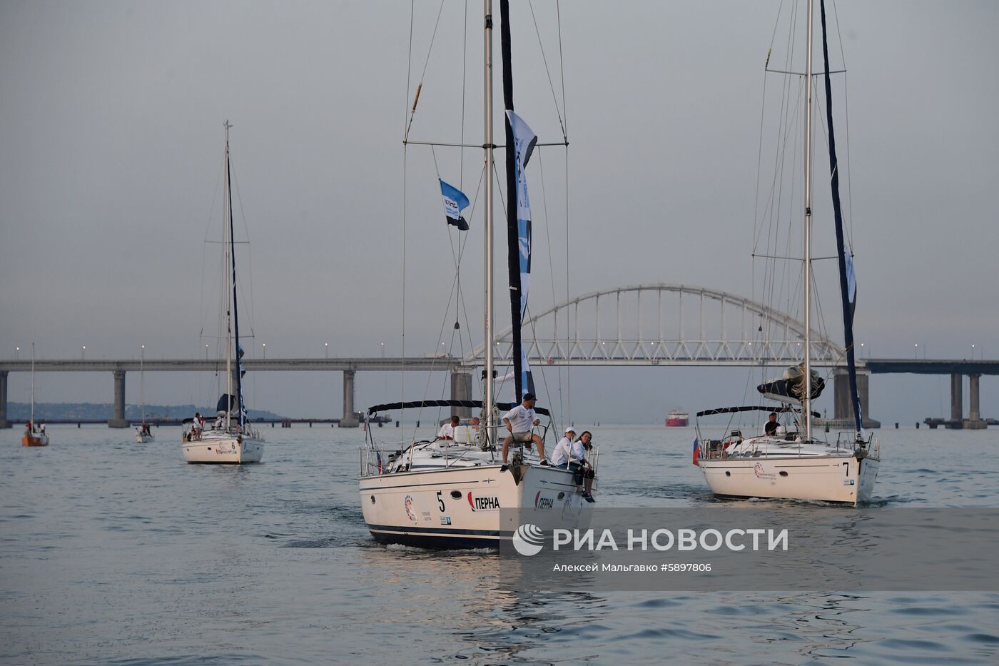 Парусная регата в Керчи