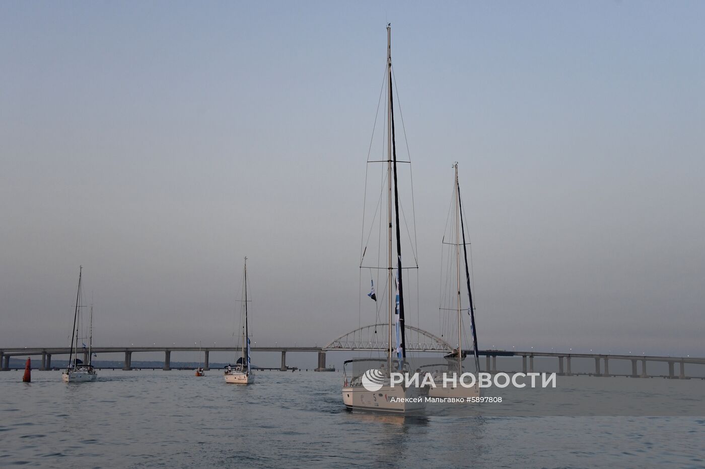 Парусная регата в Керчи